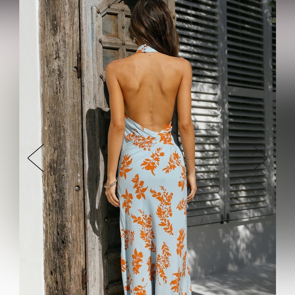 Hello Molly Leave me loving you midi dress blue - Picture 2 of 5